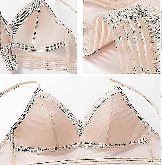 Tr Dl S L Ftende Blonde Bh Med Lav Ryg U Formet Bh Push Up Rygl S Bh Dyb V Usynlig Lav Ryg Bh V