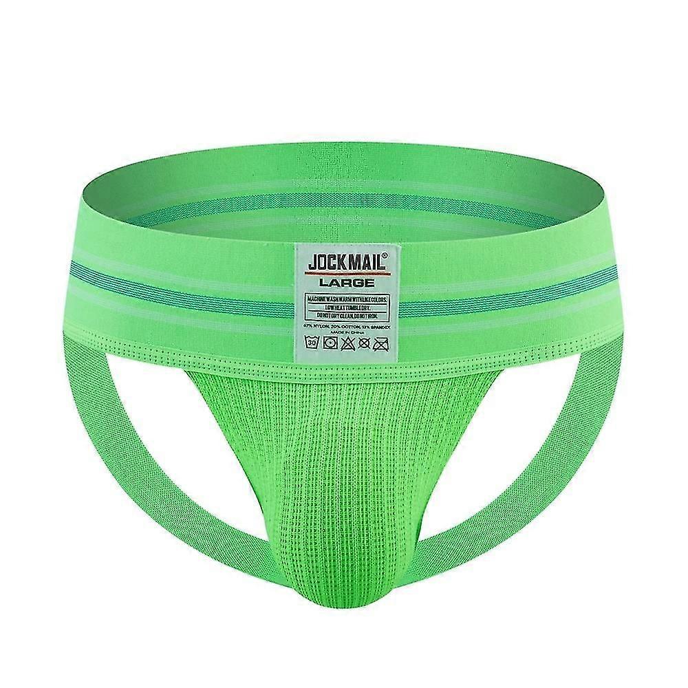 Jockmail Underwear Men Thong Jockstrap Lingerie G String Man Pouch Cueca Homem Underpants Wide