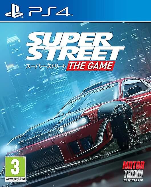 Funbox MediaSuper Street The Game (PS4) - New & Sealed