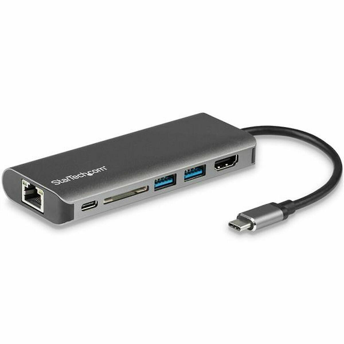 USB-Hub Startech DKT30CSDHPD Grau 60 W