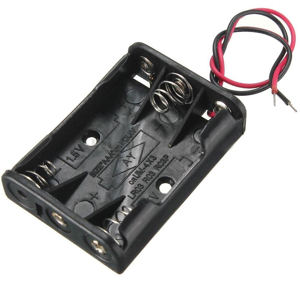 5 x Portable Plastic Holder Storage Box Case Tool for 3 AAA Rechargeable Battery