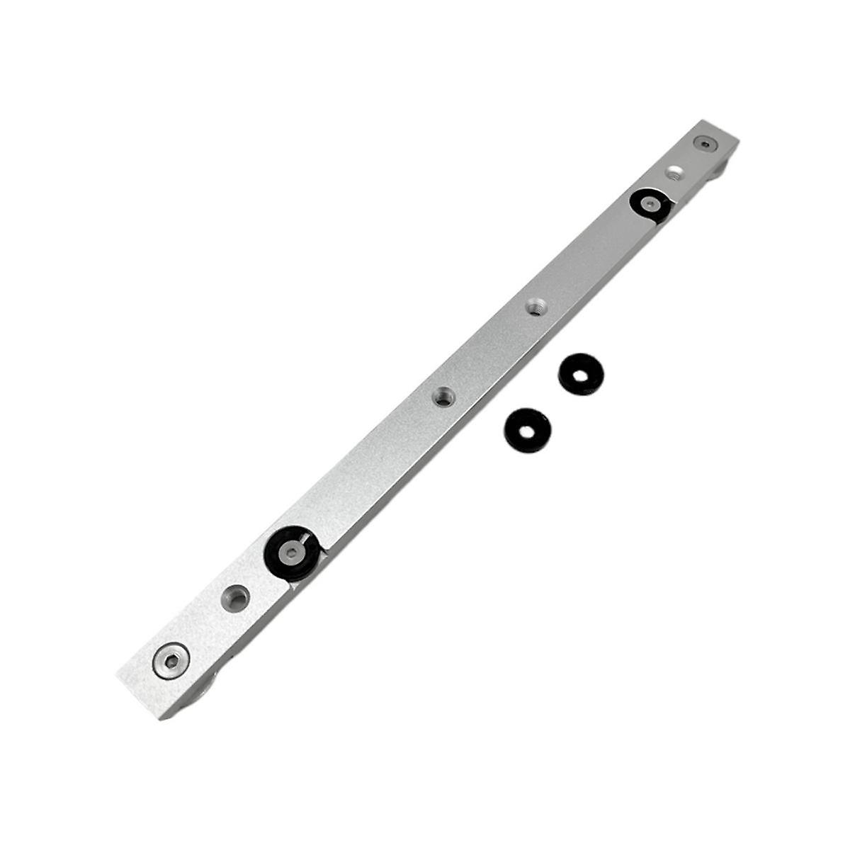 Rail à onglet en alliage d'aluminium de 300 mm pour le travail du bois, rail en T, rainure en T, scie à table, toupie, jauge à onglet, bricolage