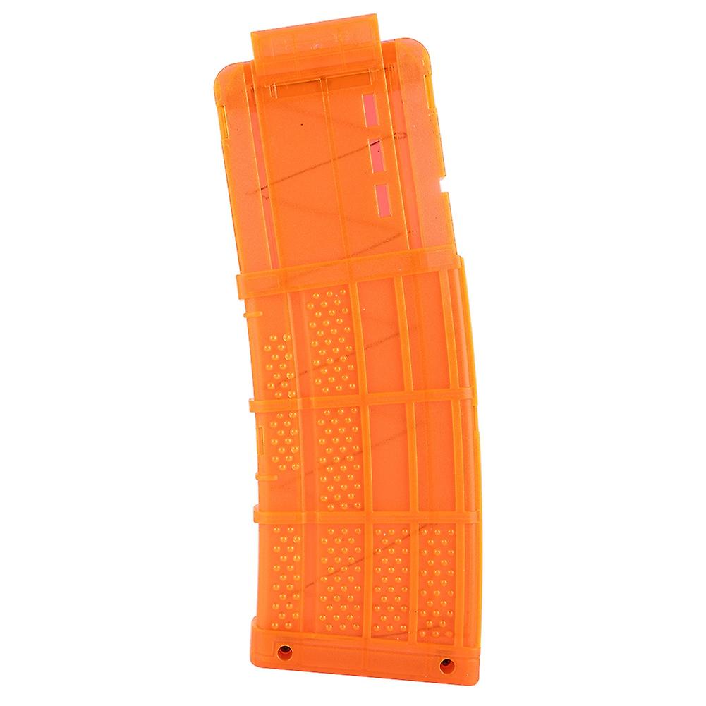 15 Dart EVA Bullets Clip Soft Foam Darts Cartridge Holder Accessory for Gun Game Toy (Red)
