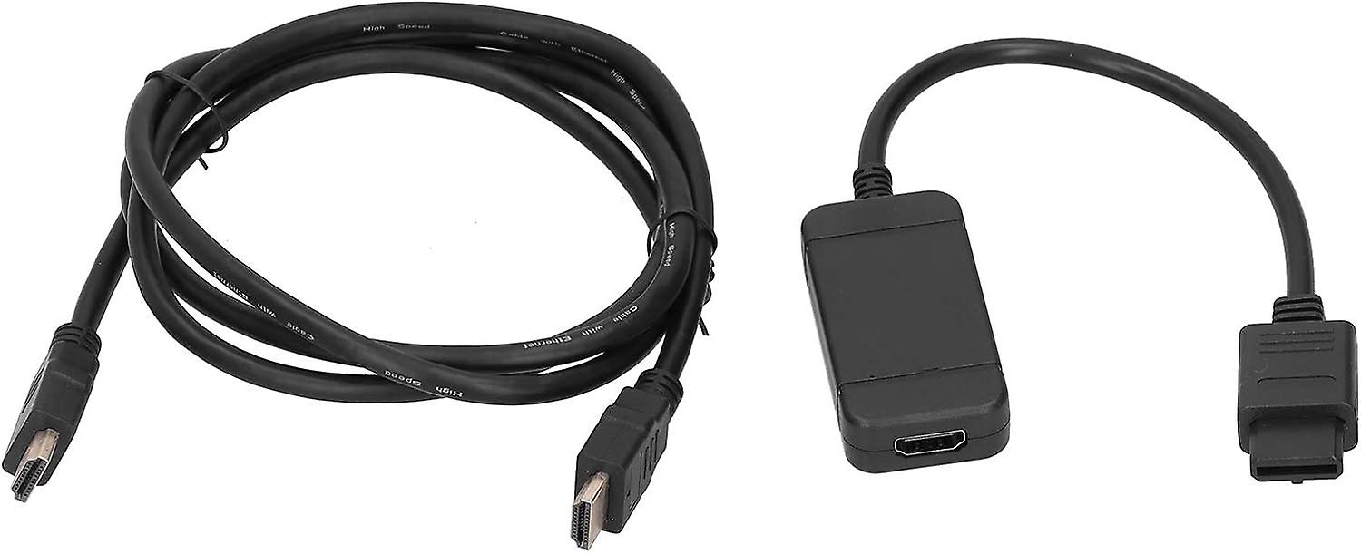 NGCN64/SNESSFC HD Multimedia Interface Converter Game Console Video Adapter Cable, 720P Video Format