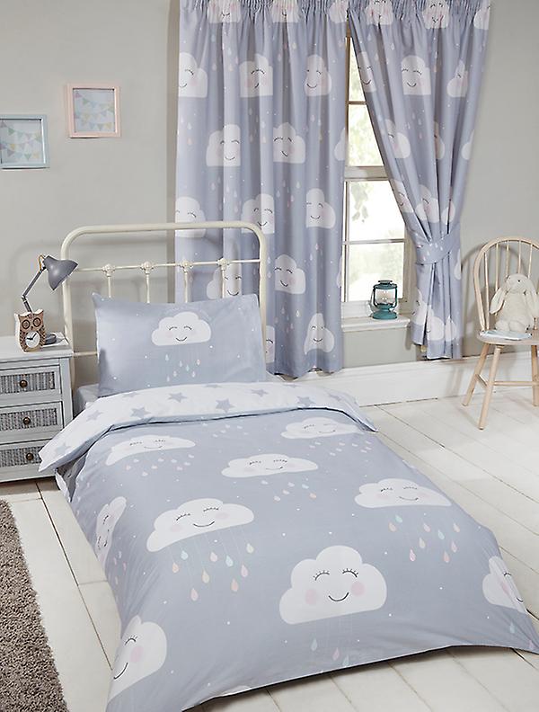 Happy Clouds Dekbedovertrek en kussensloop set