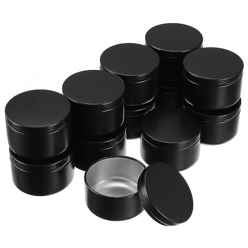 12pcs Metal Candle Container