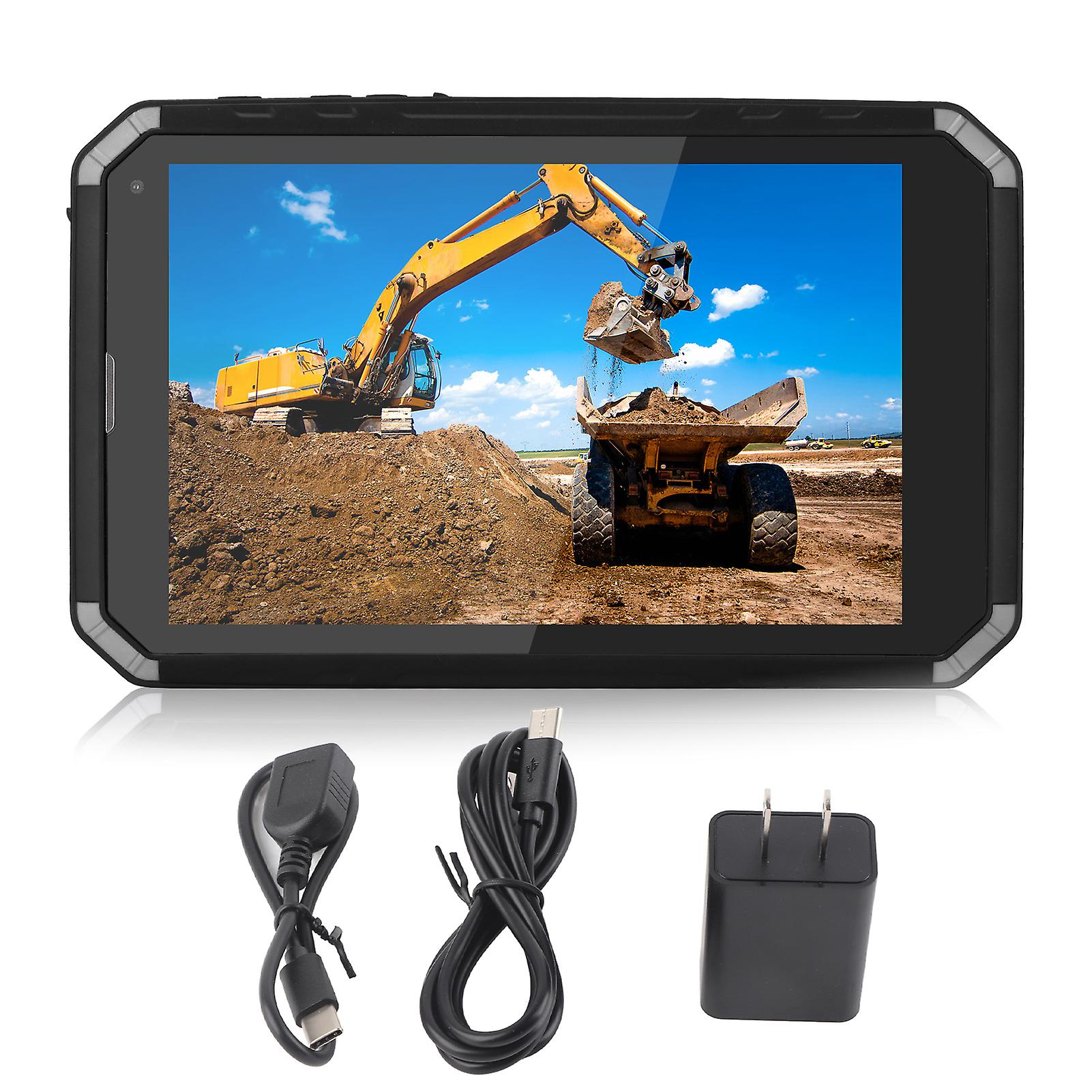 8in Rugged Tablet IP68 4GB RAM 64GB ROM FHD 1920x1200 4G Octa Core 2.0GHz Waterproof HD Tablet for Android 12 US Plug 100‑240V
