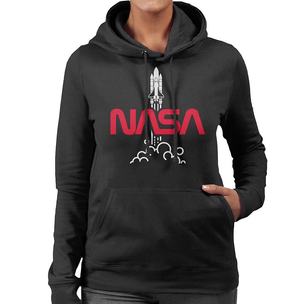 NASA Shuttle Launch Logo Women's Hooded Sweatshirt