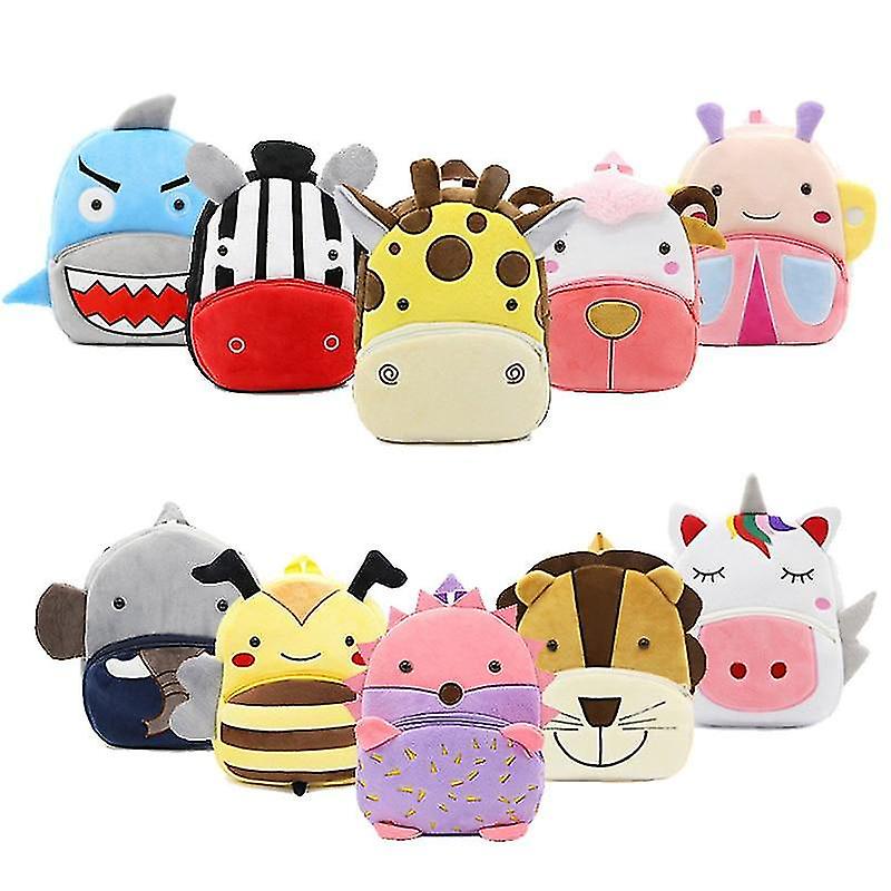 Backpacks Cartoon Shape Baby Plush Backpack