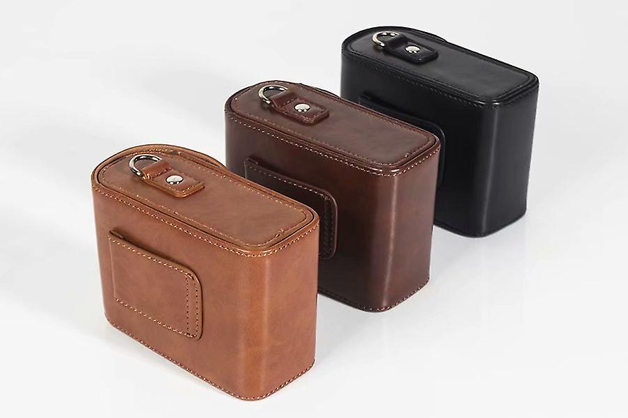Camera Bag Pu Leather Case Cover For Dsc-rx100 Rx100 Vii Vi Va V Iv Iii Ii 7 6 5 4 3 2 Rx100m6 Rx100m5 Rx100m4 Rx100m3 Rx100m7