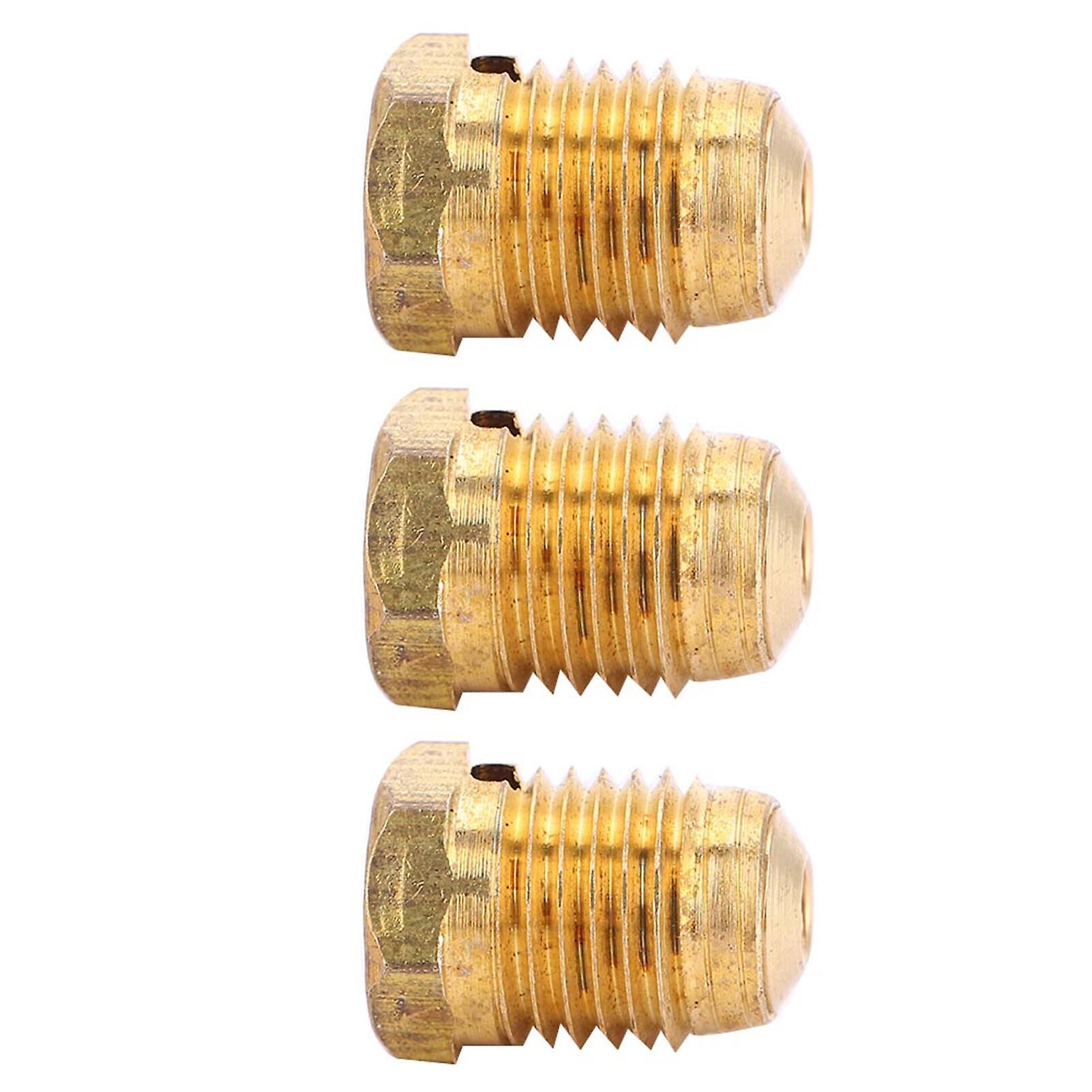 3PCS 3K 3/8-24UNF 3000psi Unified Copper Paintball Burst Disk for Paintball Tank Regulator