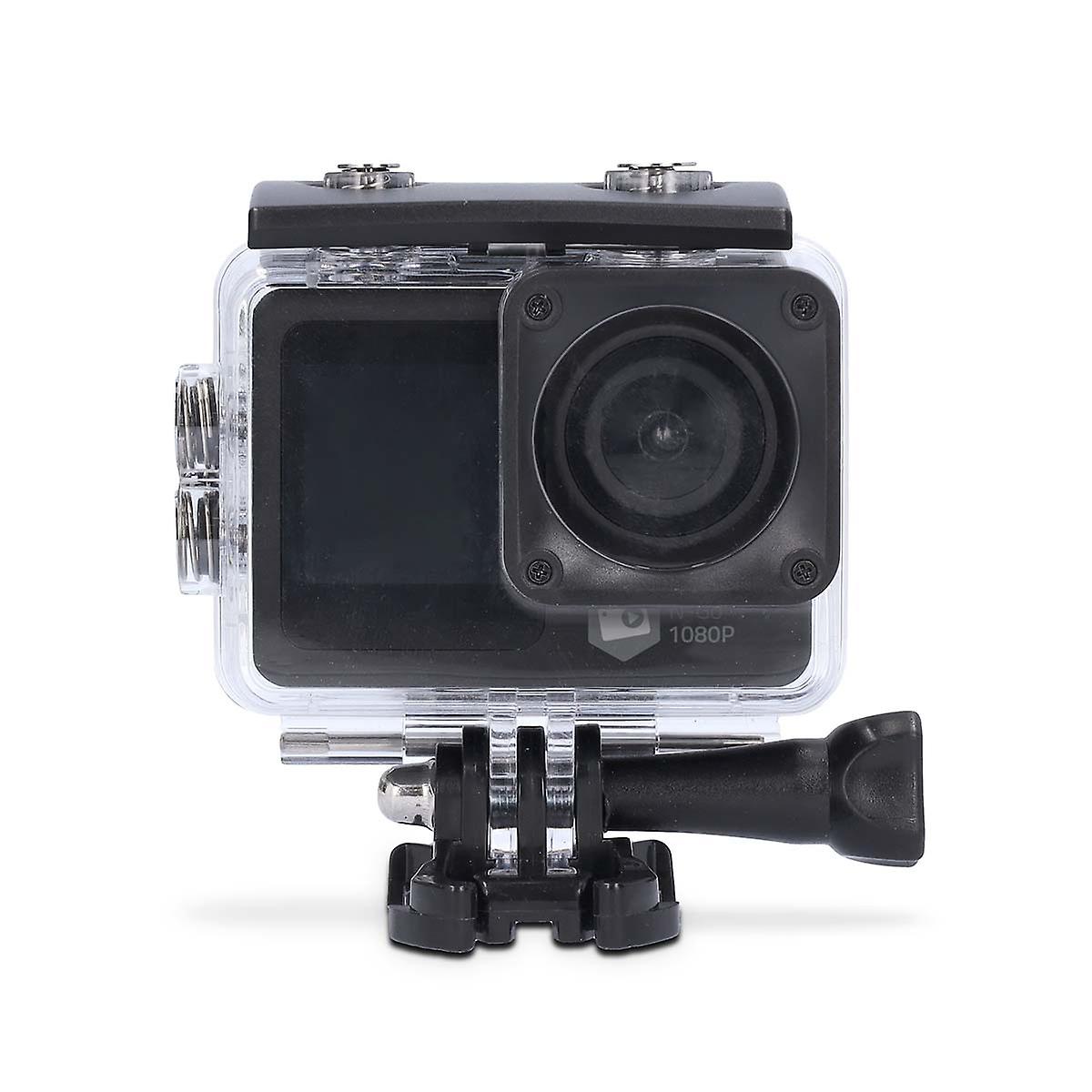 Action Camera | Dual Screen | 1080p@30fps | 12 MPixel | Waterproof up to: 30.0 m | 70 min | Wi-Fi