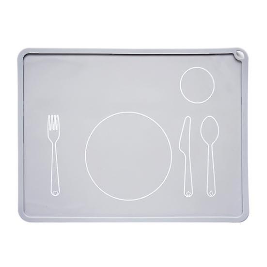 Dining Table Mat Durable Anti-scalding Portable Modern Room Kitchen Silicone Tableware for Gift