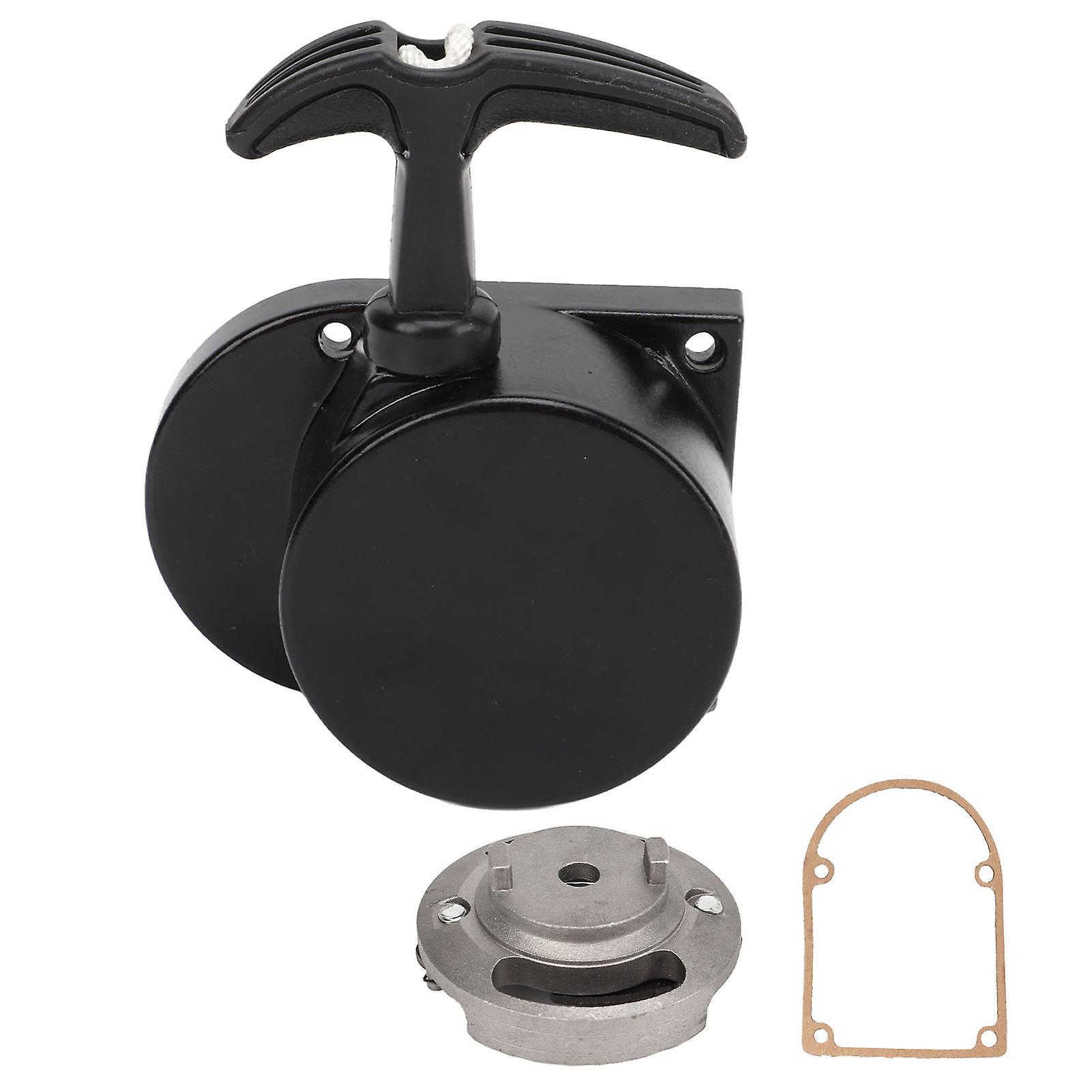 Pull Recoil Starter Aluminum Low Noise Efficient for 49cc to 80cc 2 Stroke Engine Motorized Bicycles