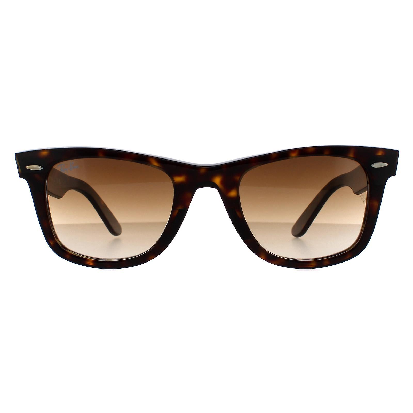 Ray-Ban 太阳眼镜 Wayfarer 2140 902/51 哈瓦那棕色渐变中号 50 毫米