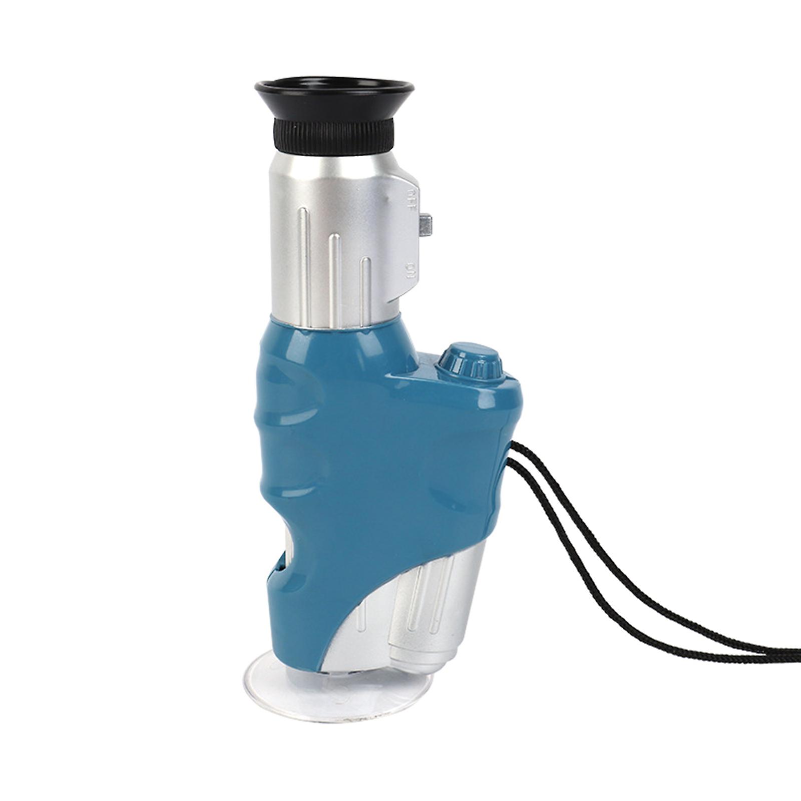 Upgraded Microscope Portable Microscope 5000k LED Lighted Micro for Kids Gift