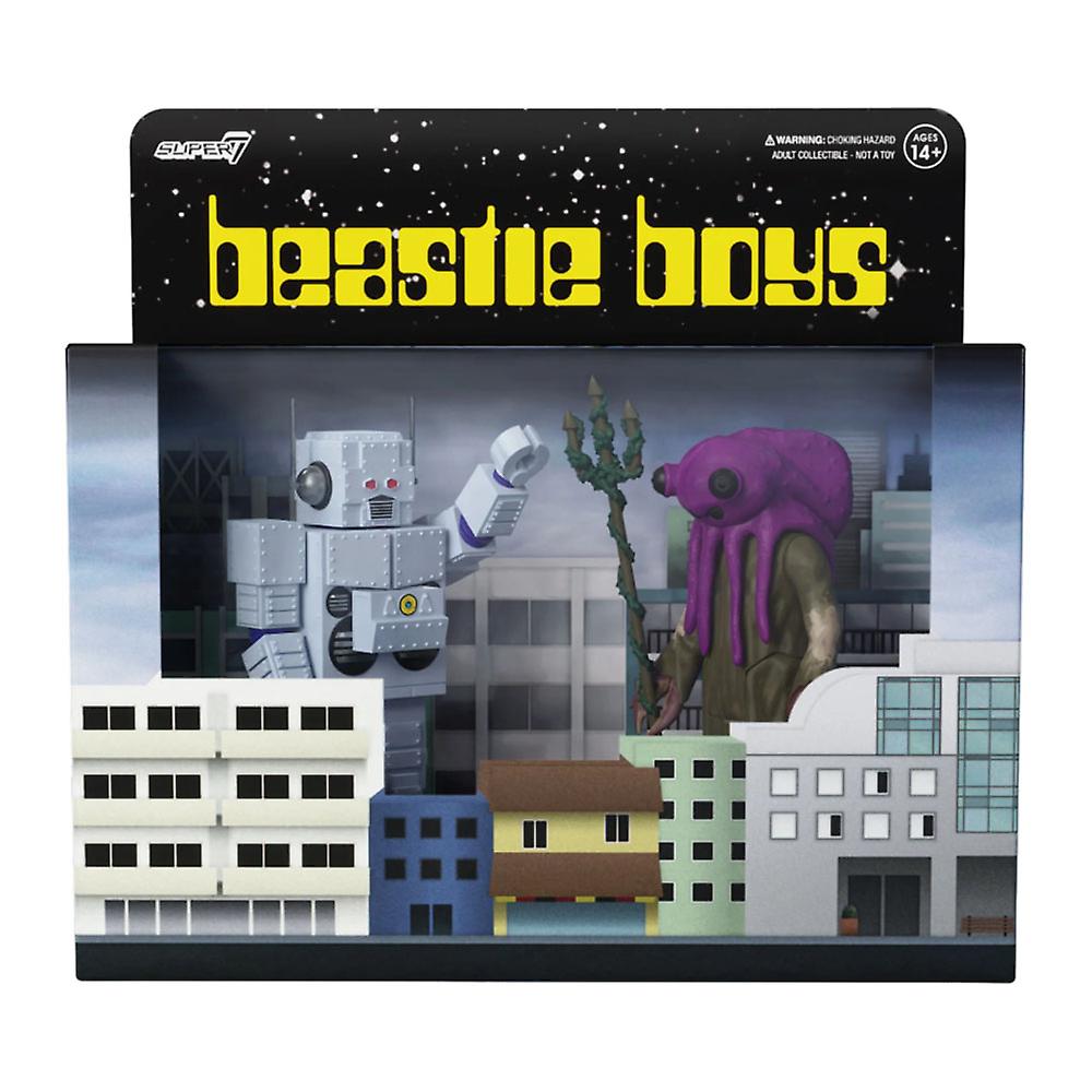 Super7 Beastie Boys Intergalactic 2PK Reaction 3.75" Figure Set