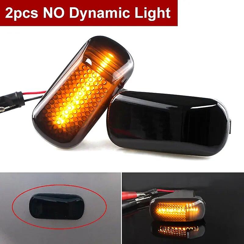2pcs Smoked Led Side Marker Turn Signal Light For Honda Stream S2000 Cr-v Hr-v Civic City Fit Jazz Accord Repeater Signal Light