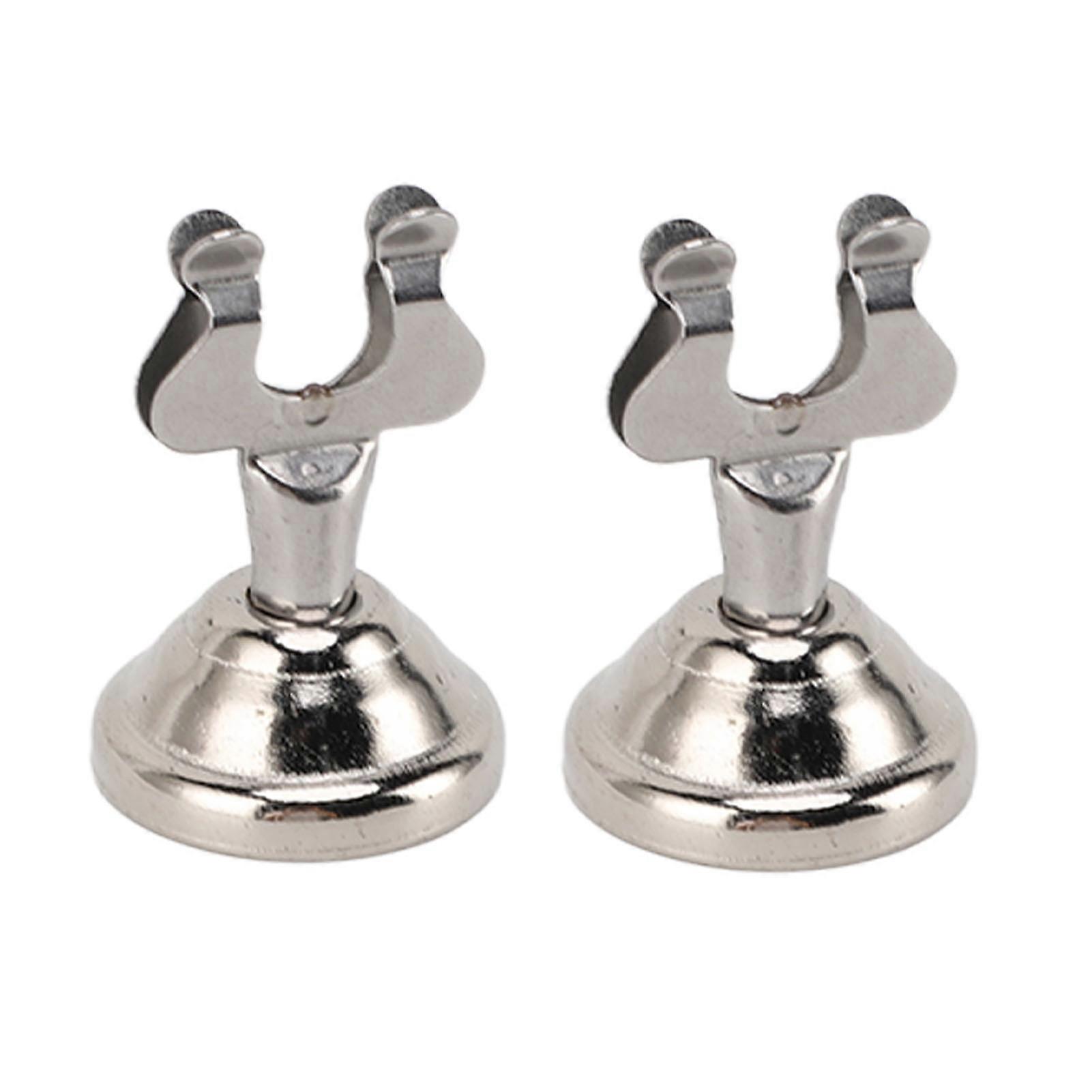 2Pcs Table Nombre Supports En Acier Inoxydable Base Ronde Stable Robuste Porte-Carte De Place Simple Pour Fête De Mariage Bureau Type Spirale