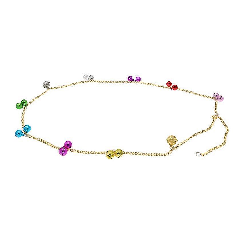 Waist Belt Rope Chain with Bead Bell Belly Rope for couple