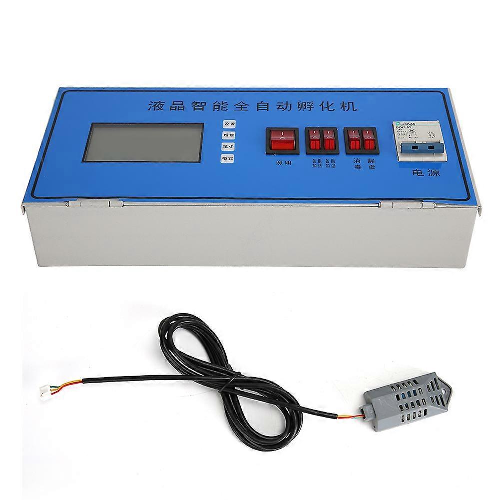 Intelligent LCD Automatic Digital Incubator Chicken Egg Hatcher Temperature Humidity Controller110V