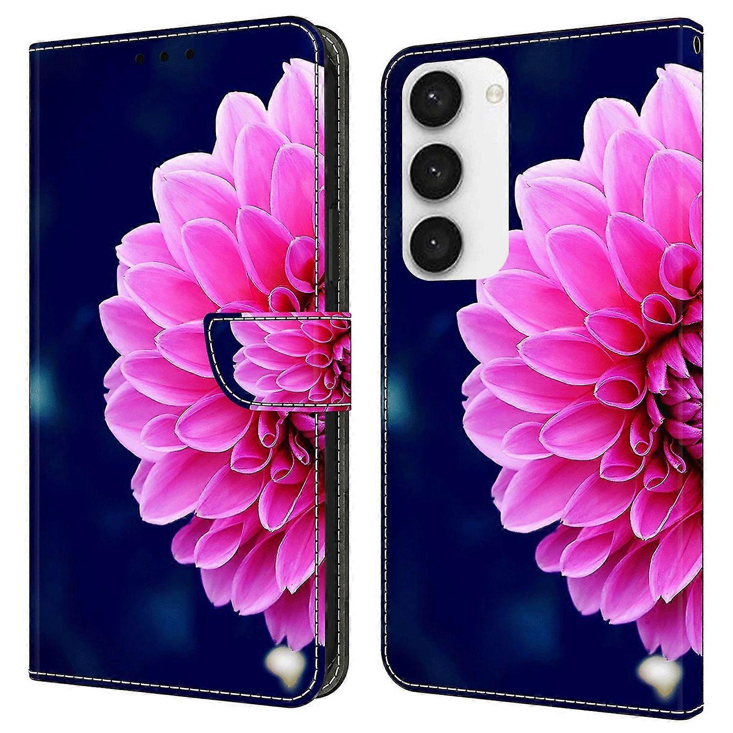 For Samsung Galaxy S23 Fe Wallet Leather Phone Case 3d Pattern Printing Phone Stand Cover