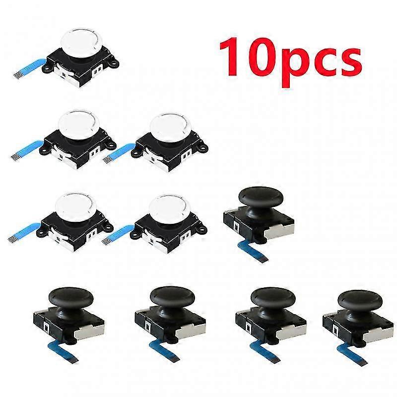 10pcs/set Replacement Analog Joystick Thumbstick Button Module For Nintendo