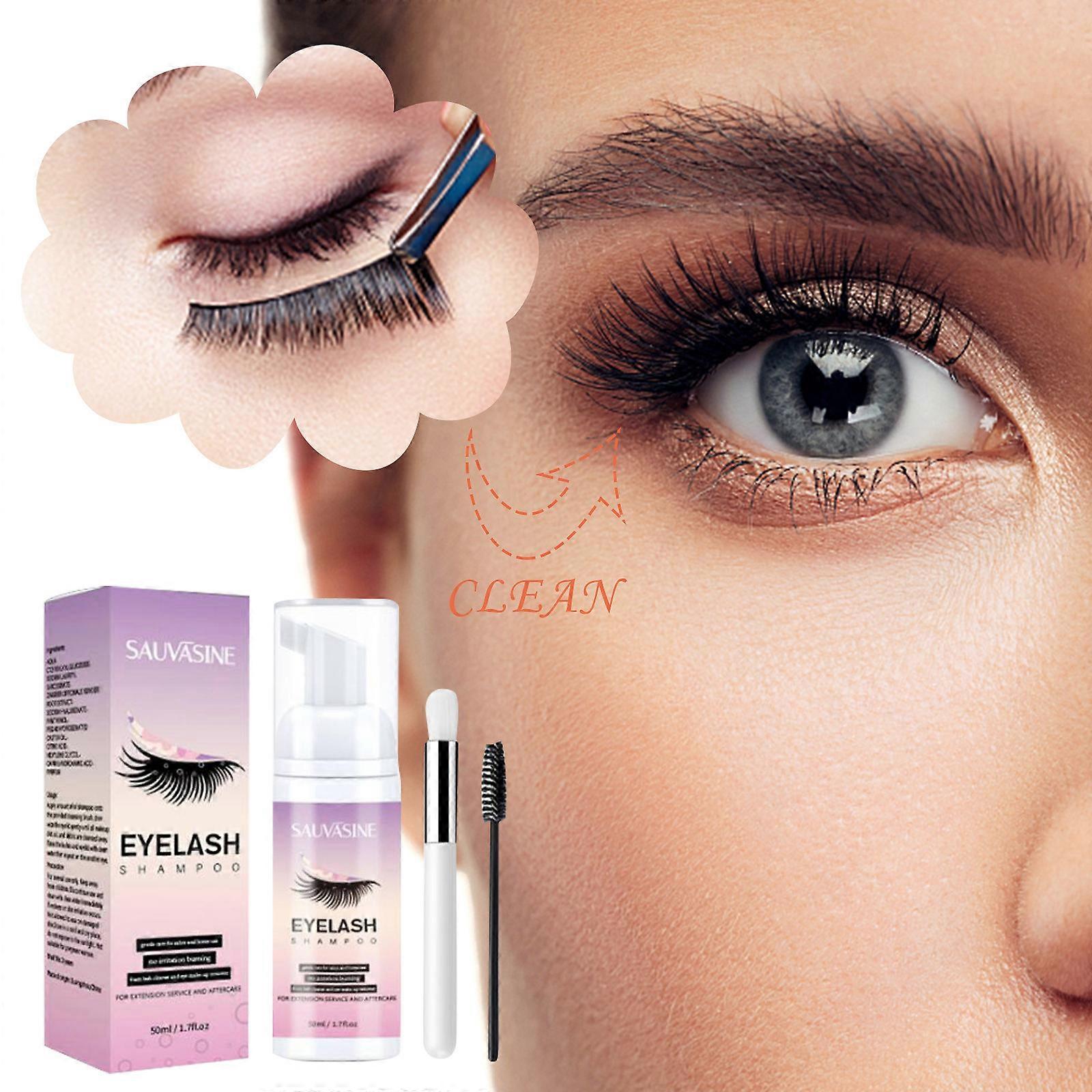 Sanftes und nicht reizendes reinigendes Wimpernshampoo tut den 50ml weh