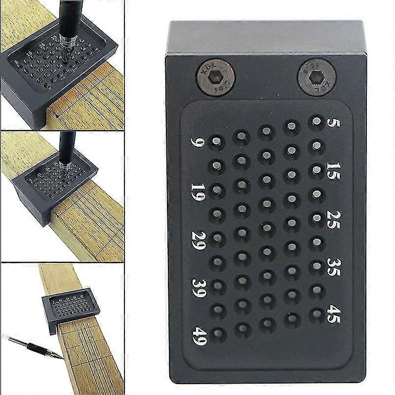 Precision Woodworking Tools Hole Positioning Metric Marking Line Ruler Carpentry Tool
