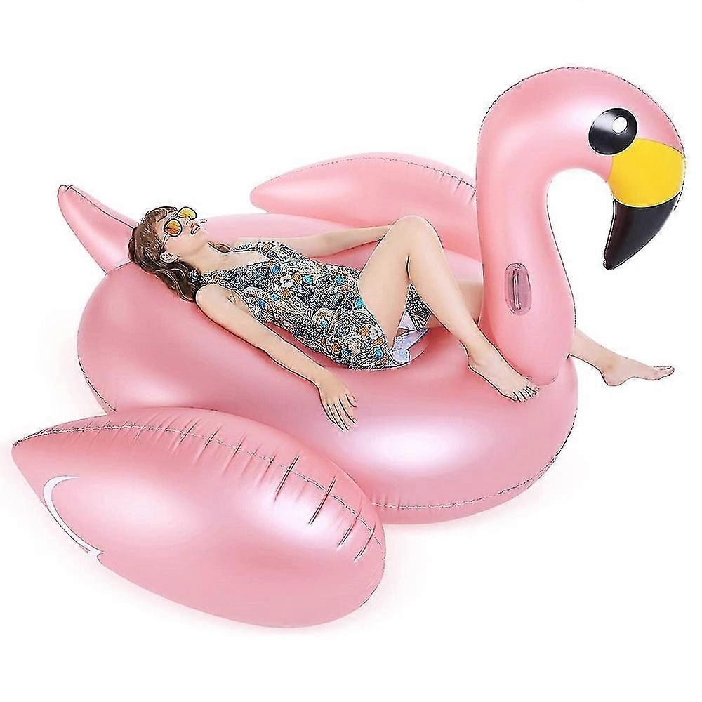 Flamingo Pool Float With Valves For Adults