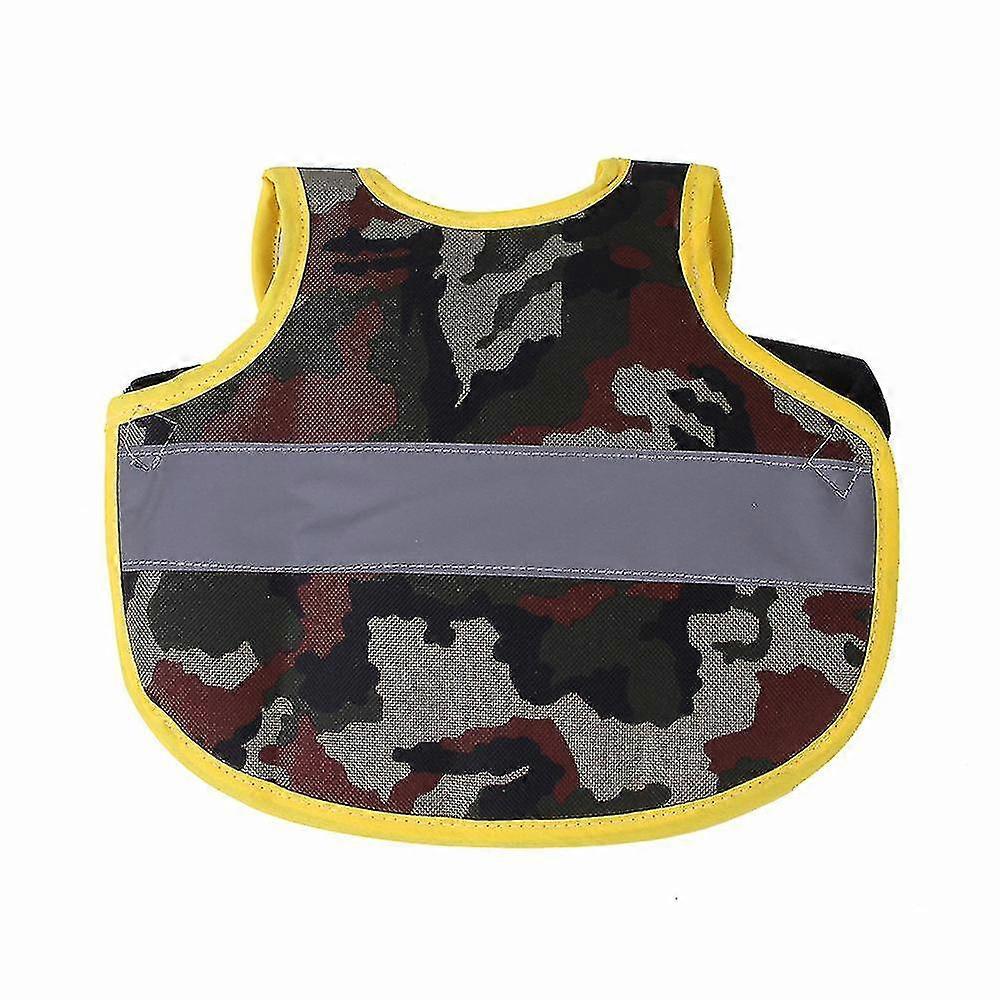 Höna Reflekterande Väst Fjäderfä Höna Sadel Förkläde Justerbar Kycklingsele Kyckling Sadel För Höns Fjäder Skydd-YuJia