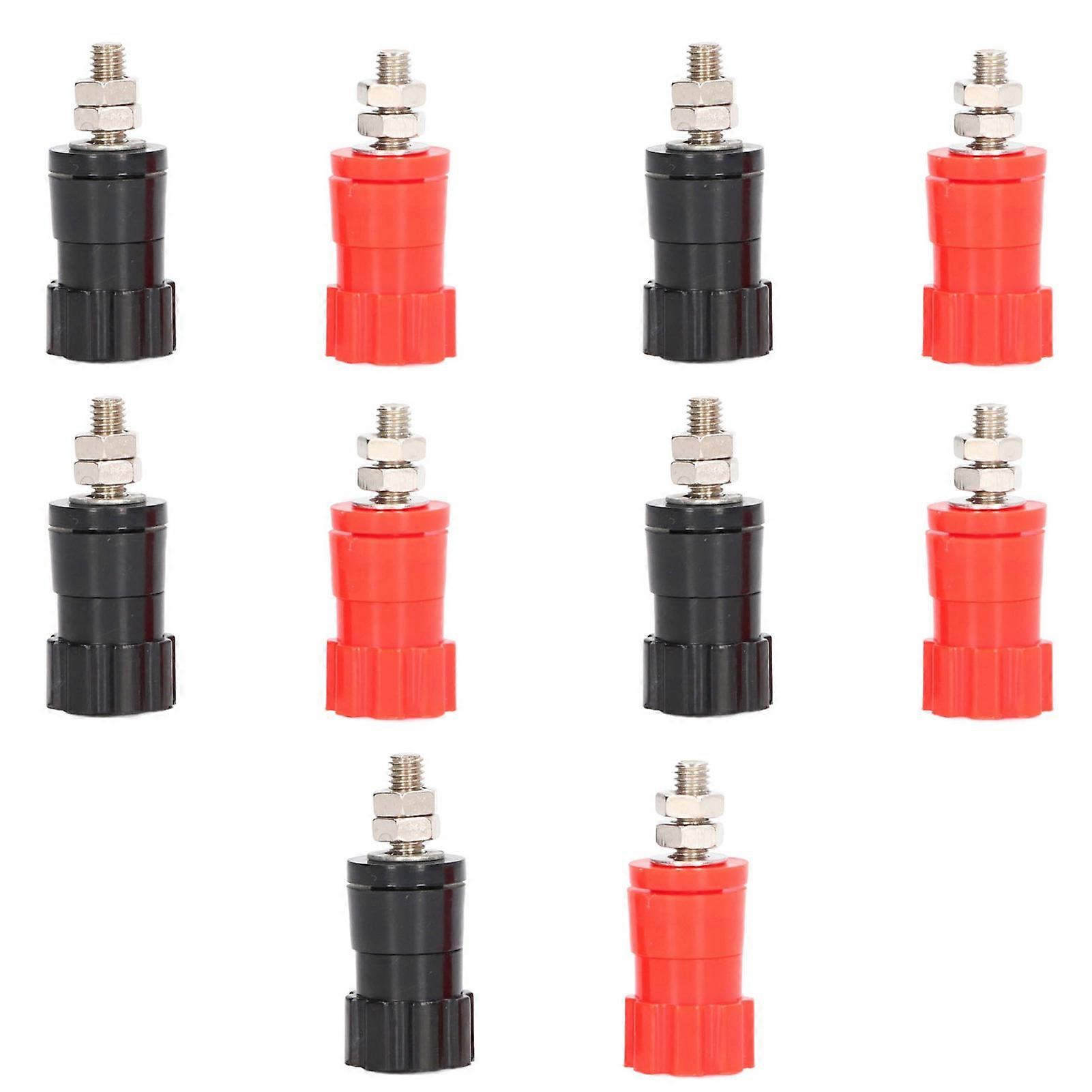 10pcs מסוף לוח כסף סגסוגת ABS כוח מחייב פוסט חשמל צומת אביזרים 50015