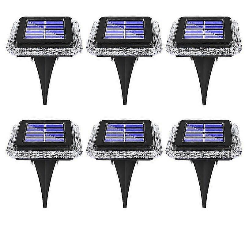 太阳能地灯 8led 户外太阳能灯壁灯防水地下太阳能灯,用于通道花园露台草坪装饰