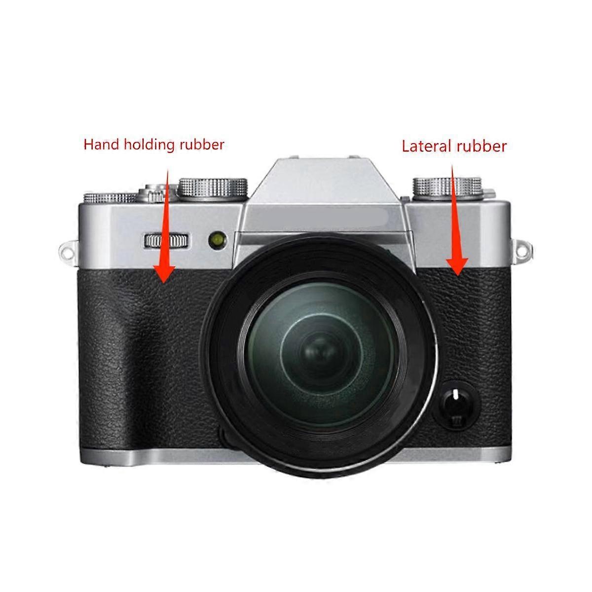 1 Set New Body Rubber Front Cover Rubber Thumb Grip Replacement Part for X-T10 X-T20 XT10 XT20 Came