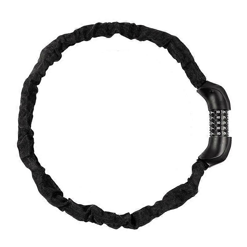 Bicycle Lock With Numbers 5-Digit Code Bicycle Chain Lock Bicycle Lock With Steel Chain Motorcycle Scooter Lock