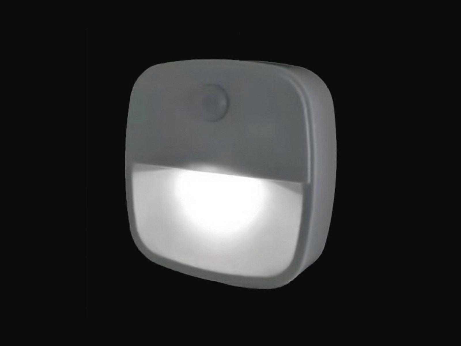 2PCS LED Motion Sensor Light Under Cabinet Light Wardrobe Lamp Stair Light White