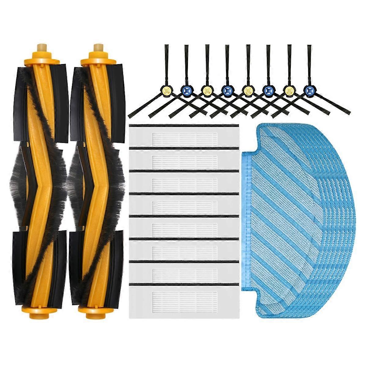 For DEEBOT N10 N10 PLUS Robot Vacuum Cleaner Main Side Brush Hepa Filter Mop Cloth Replacement Part
