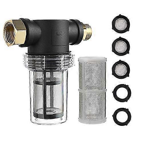 Sediment Filter For 3/4" Garden Hose For Pressure Washer