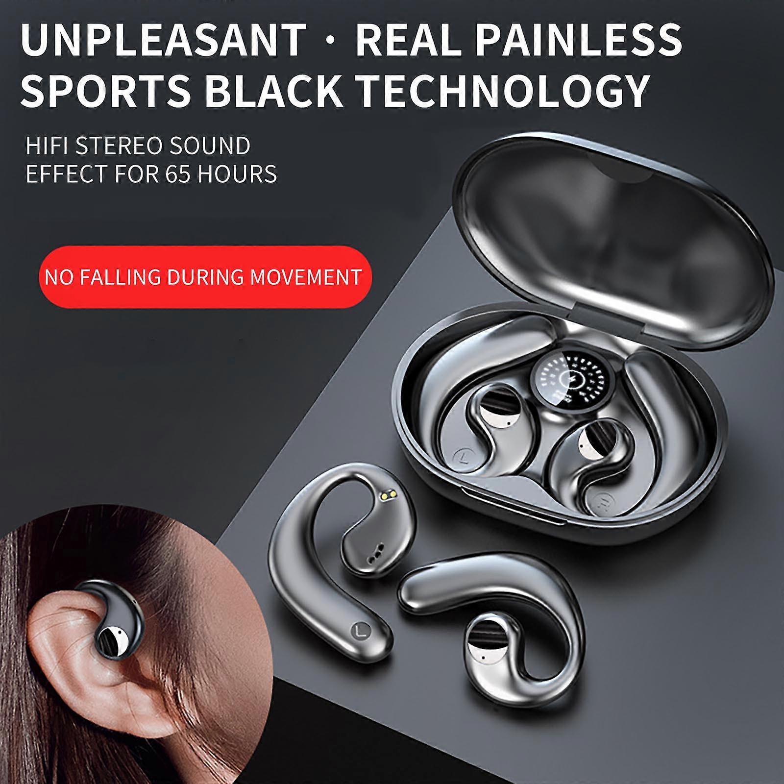 Wireless Bluetooth Headset Without Ear Conduction Ear Extra Long Standby Call Bluetooth Headset FLYE3026