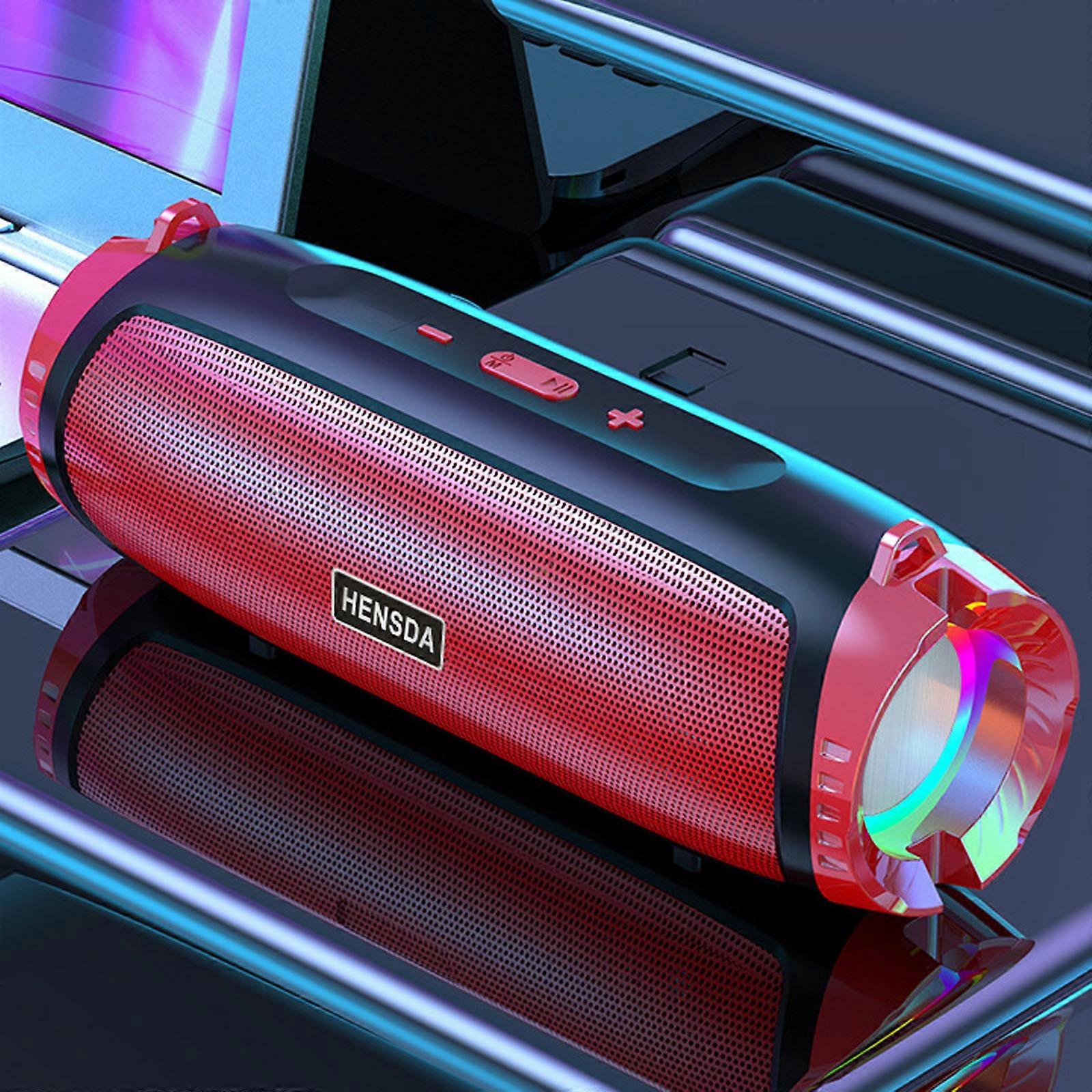 Wireless Smart Bluetooth Speaker High Volume Card Speaker Outdoor RGB Flashing Car Subwoofer Speaker FLYE245797