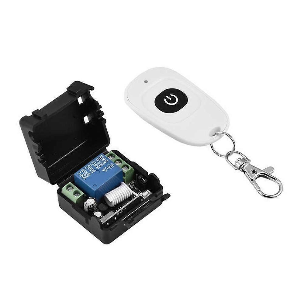 Modul releu DC 12V cu un singur canal Comutator wireless universal Receptor releu RF + 1 telecomandă T