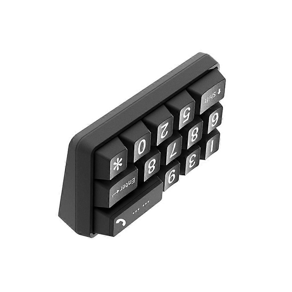 Mechanical Keyboard Shape Temporary Parking Number Plate Easy to Use Durable