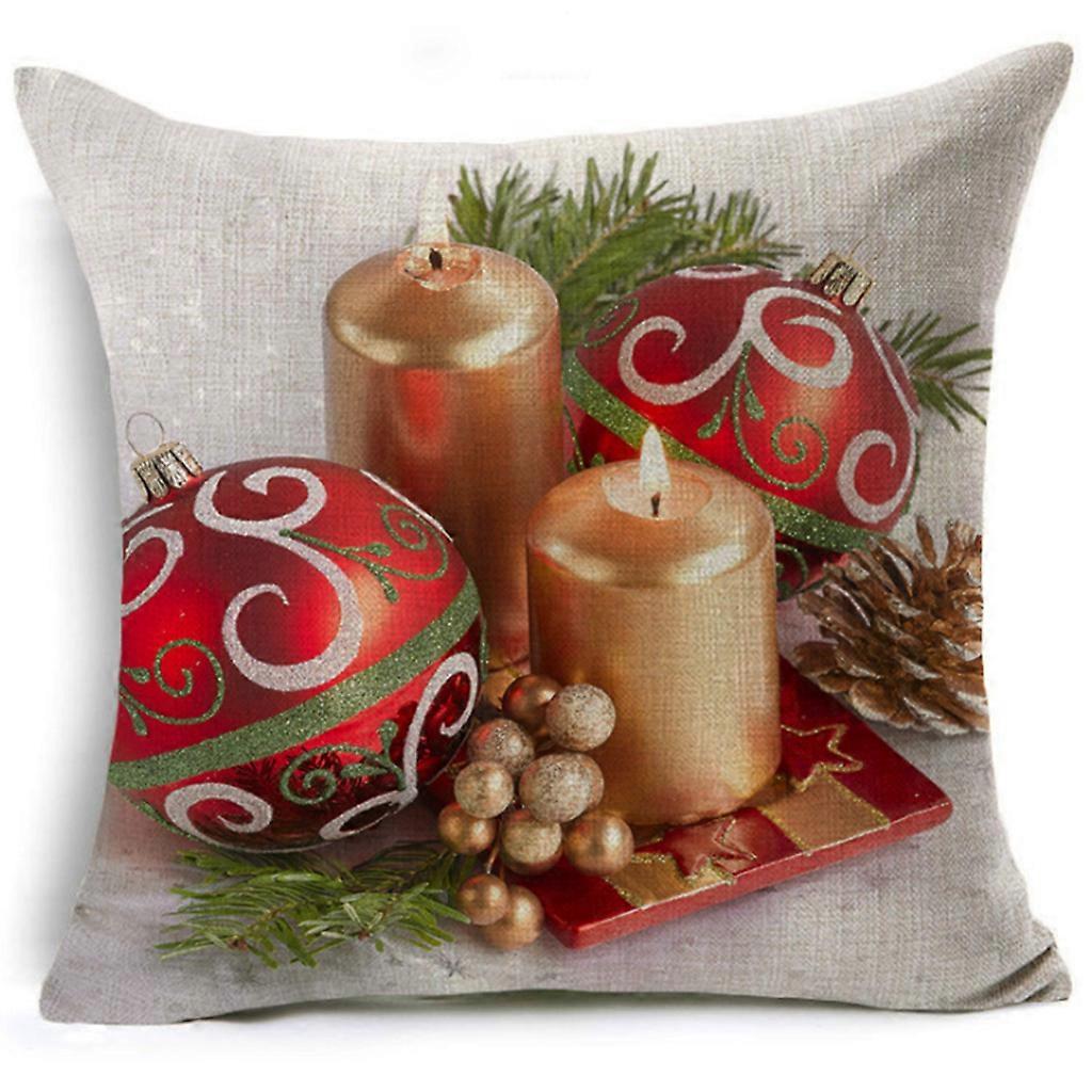 45x45cm karácsonyi párnahuzat kanapéhoz / nappalihoz / hálószobához / otthonhoz