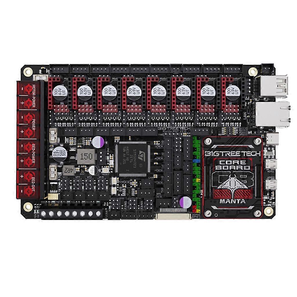 High Speed Printing 3D Printer Manta M8P V2.0 Mainboard Control Board Kit forRaspberryPi Runs Klipper