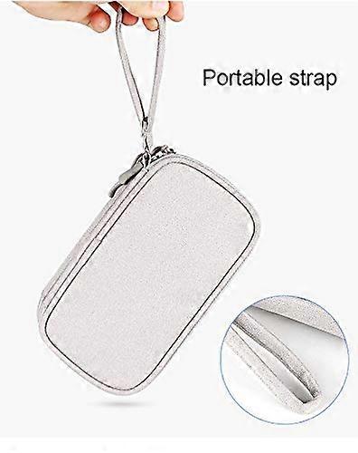 Power Bank Case Electronic Accessories Organizer Bag Cable Organizer Bag USB Flash Drive Case External
