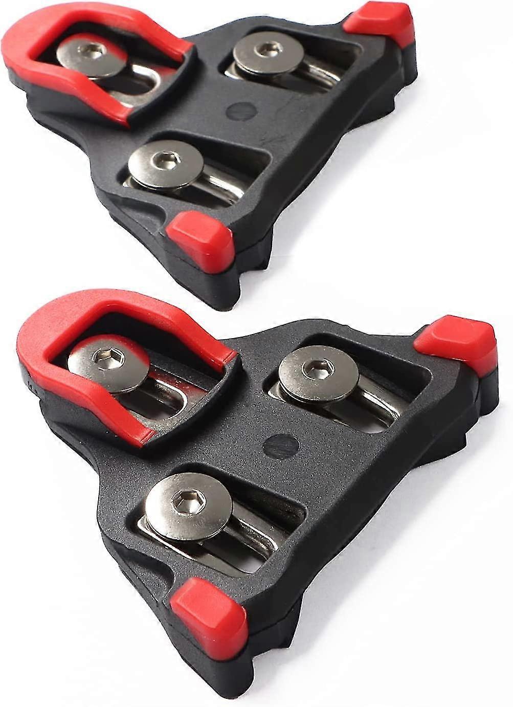 Bike Cleats, Compatible With Look Delta And Shimano Pedals (6 Degree Float) Cleats Set
