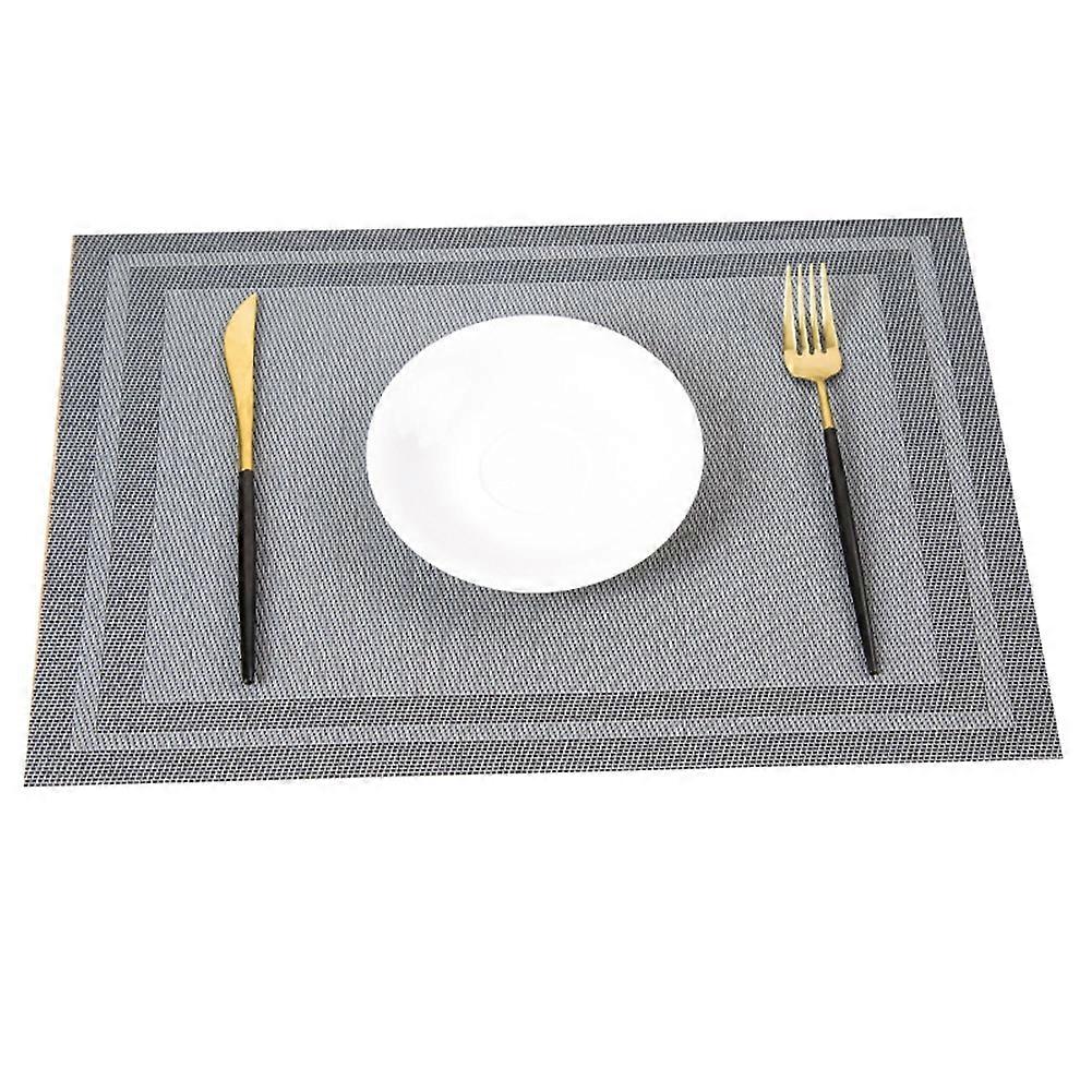 45x30cm PVC Waterproof Heat Insulation Mat Dinning Table Bowl Dish Pad Placemat KAESI