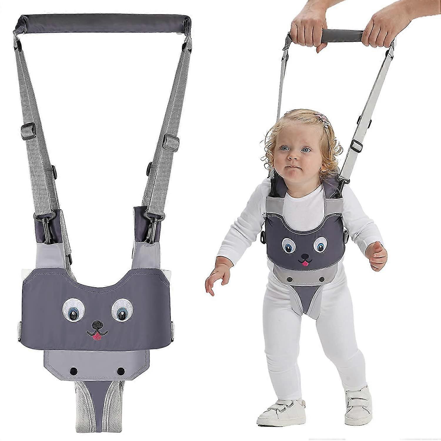 Baby Walker Walking Aid, Soarfly Adjustable Baby Walking Harness 4 In 1 Toddler Hand-held Standing And Walking Learning Aid
