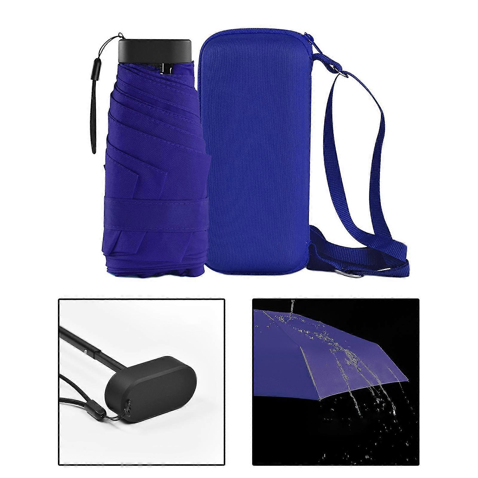 小さな傘軽量サン傘防水防雨コンパクト傘男性用女性折りたたみ傘屋外ハイキングウォーキング用