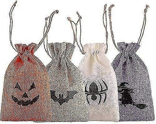 Halloween Drawstring Gift Bags 12pcs Candy Bags